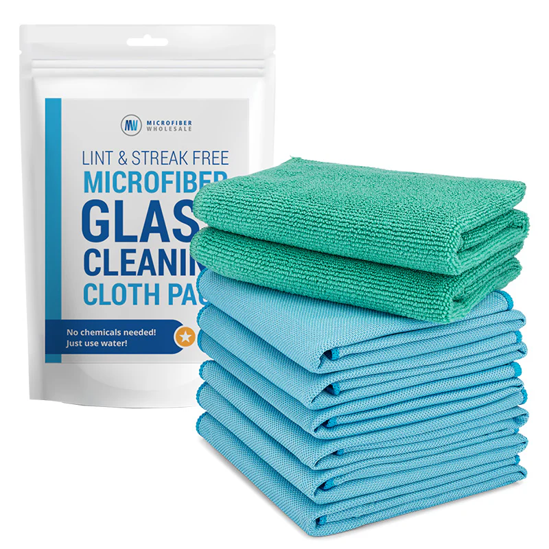 Microfiber Cloths For Glasses, Lenses, Windows, & Mirrors